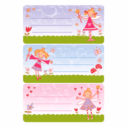 HERMA 4918, Multicolore, Rectangle, Permanent, Papier, 6 pièce(s), 3 pièce(s)