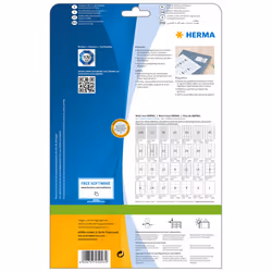 HERMA 5028 étiquette à imprimer Blanc Imprimante d'étiquette adhésive - Vue supplémentaire 5