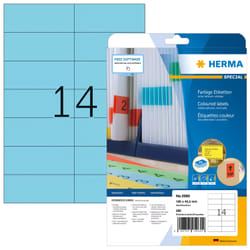 HERMA 5060 étiquette à imprimer Bleu Imprimante d'étiquette adhésive