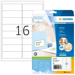 HERMA 5075 étiquette d'adresse Blanc