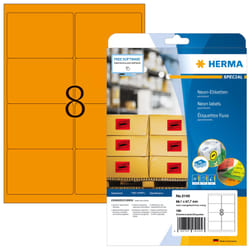 HERMA 5145 étiquette à imprimer Orange Imprimante d'étiquette adhésive