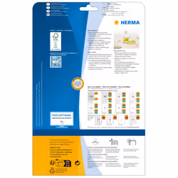 HERMA 5152 étiquette à imprimer Jaune Imprimante d'étiquette adhésive