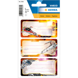 HERMA 5589 étiquette auto-collante Rectangle Permanent Multicolore 9 pièce(s)