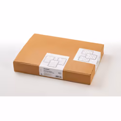 HERMA 6821 étiquette non-adhésive 1000 pièce(s) Gris, Blanc
