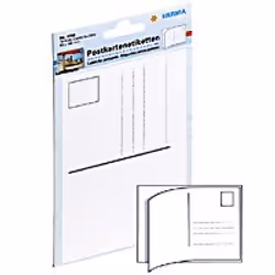 HERMA Post card labels 95x145mm white 10 pcs., 95 x 149 mm, 10 pièce(s)