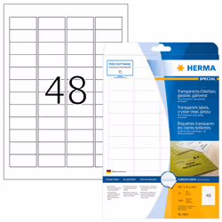 HERMA 8016 étiquette à imprimer Transparent Imprimante d'étiquette adhésive