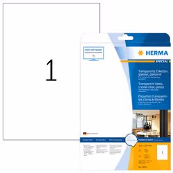 HERMA 8020 étiquette à imprimer Transparent Imprimante d'étiquette adhésive