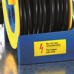 HERMA 8030 étiquette à imprimer Jaune Imprimante d'étiquette adhésive