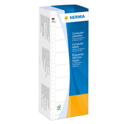 HERMA Étiquettes en continu 88.9x48.4 mm, 1 rangée, blanches, papier mat, 3000 pcs