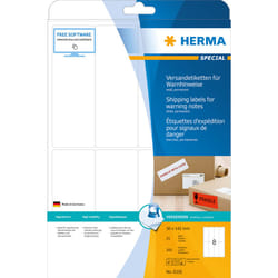 HERMA 8326 étiquette d'adresse Blanc
