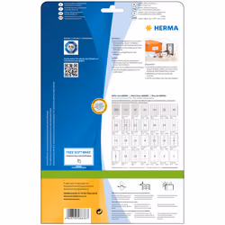 HERMA 8638 étiquette auto-collante Rectangle Permanent Blanc 240 pièce(s) - Vue supplémentaire 5