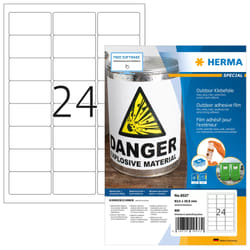 HERMA 9537 étiquette auto-collante Rectangle Blanc 960 pièce(s)