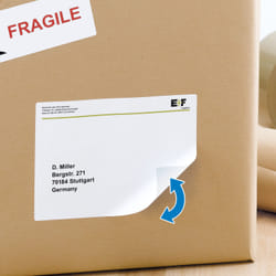 HERMA 10018 étiquette d'adresse Blanc