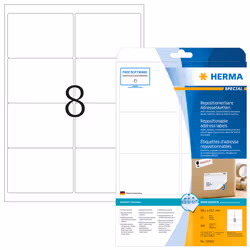 HERMA 10018 étiquette d'adresse Blanc