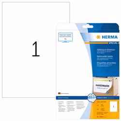 HERMA 10021 étiquette à imprimer Blanc Imprimante d'étiquette adhésive - Vue supplémentaire 2