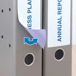 HERMA 10141 étiquette auto-collante Rectangle aux angles arrondis Amovible Blanc 400 pièce(s)
