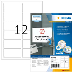 HERMA 10304 étiquette à imprimer Blanc Imprimante d'étiquette adhésive
