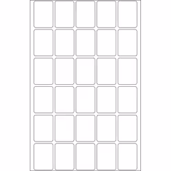 HERMA 10600 étiquette auto-collante Blanc 3840 pièce(s)