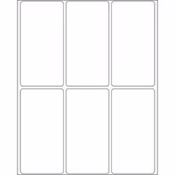 HERMA 10616 étiquette auto-collante Rectangle aux angles arrondis Blanc 192 pièce(s) - Vue supplémentaire 2