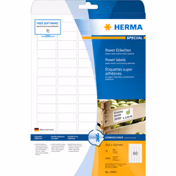 HERMA 10901 étiquette à imprimer Blanc Imprimante d'étiquette adhésive - Vue supplémentaire 5