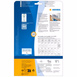HERMA 10905 étiquette à imprimer Blanc Imprimante d'étiquette adhésive