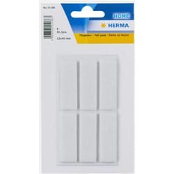 HERMA 15186 étiquette auto-collante Rectangle Blanc 6 pièce(s)