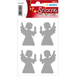 HERMA 15249 autocollant décoratif Feutrine Argent 4 pièce(s)