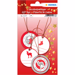 HERMA cadeau Noël 3D