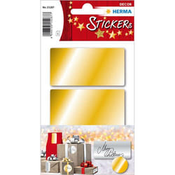 HERMA 15287 autocollant décoratif Papier Or Permanent 9 pièce(s)