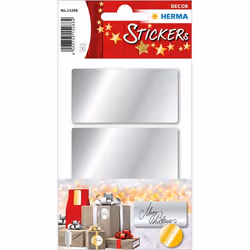 HERMA 15288, Papier, Argent, Universel, Permanent, Noël, Garçon/Fille