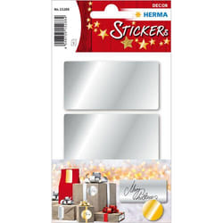 HERMA 15288 autocollant décoratif Papier Argent Permanent 9 pièce(s)
