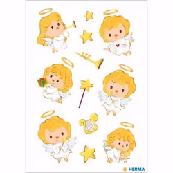 HERMA 15627 autocollant décoratif Papier Couleurs assorties Permanent 24 pièce(s)