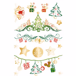 HERMA Stickers créatifs Rêves de Noël