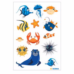 HERMA Cheeky Sea Creatures adhésif pour enfant