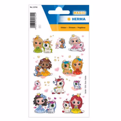 HERMA Princess Sweetie &amp; Friends, 14 pièce(s), Multicolore