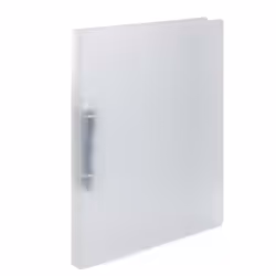 HERMA 19159, A4, Anneau en D, Rangement, Polypropylène (PP), Transparent, Blanc, 1 pièce(s)