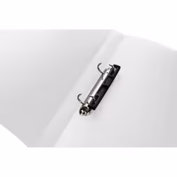 HERMA 19159 classeur à anneaux A4 Transparent, Blanc
