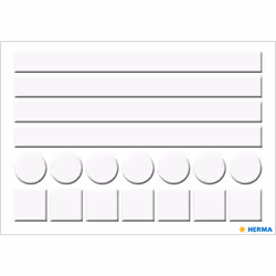 HERMA 019198 autocollant décoratif Feuille Blanc 1 pièce(s)