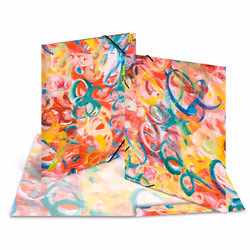 HERMA 19296, A3, Carton, Multicolore, Elastique, 335 mm, 440 mm