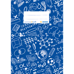 HERMA 19415, Bleu, Papier quadrillé, A5, Polypropylène (PP), 152 mm, 216 mm