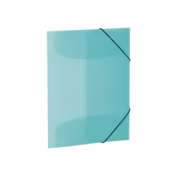 HERMA 19580, Porte-documents, A4, Polypropylène (PP), Turquoise, Portrait, Elastique