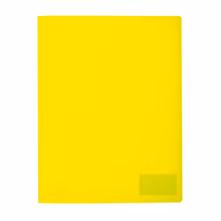 HERMA 19636, Porte-documents, A4, Polypropylène (PP), Jaune, Lisse, Paysage/portrait