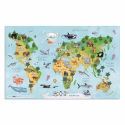 HERMA Carte du monde