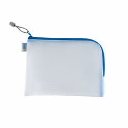 HERMA 20009, Trousse de toilette, EVA (Acétate de vinyle d'éthylène), Bleu, Fermeture à glissière, 200 mm, 260 mm