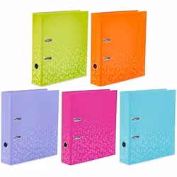 HERMA Color, A4, Anneau en D, Carton, Couleurs assorties, 7 cm, Foie