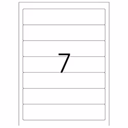 HERMA Movables 192x38mm Blanc