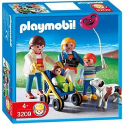 Playmobil Famille Poussette Avec Un Chien