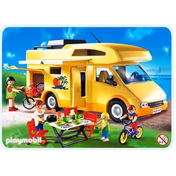 Playmobil City Action Famille / camping car