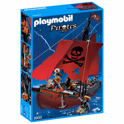 Playmobil Vaisseau Corsaires, 4 an(s), Multicolore, Plastique