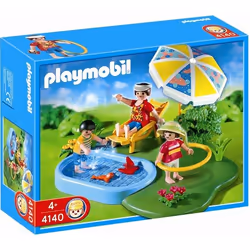 Playmobil Wading Pool Compact Set, Kit de figurines jouets, Plastique